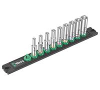 0.6cm Douille Profonde Ensemble Avec Magnétique Rail Prise,9 Pièce - 05005410001