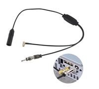 0.6M Adaptateur Splitter Antenne Dab pour Autoradio,Convertisseur SMB vers Prise DIN, Dab/Dab+ Antenne Séparateur Voiture, Connecteur pour Radio FM/AM, Distributeur d'antenne