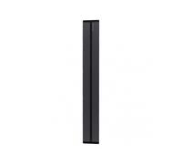 0.6m Track Socket Cordless Multiple Outlet Extension Surge Protector Power Strip Removable Wall Mounted 110-250V Grey