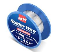 0.6mm Étain a Souder 50g，Étain à Souder avec Noyau de Colophane，Fil de Soudure，Étain de Soudure，Fils à Souder，Soudure Étain pour Réparation de Soudage