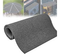 0.6x2m 0.9x3m Protection Contre La Pluie For Climatiseur De Fenêtre, Tapis Absorbant Acoustique Réduire Le Bruit Des Gouttes De Pluie Pour Auvent/entrepôt/chauffage, Facile À Installer(1.2mx2m)