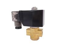0-7/5/3bar 2 Way Brass Solenoid Valve Flow Control 1/4" BSP 12V DC Orifice 4mm/5mm/6mm PU-04K/05K/06K NBR Normally Open Valves(4mm 7bar,AC220V)