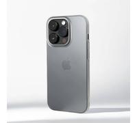 0.7 Mm Ultra Mince Sablage Givré Mat Dur Pc Étui Pour Iphone 17 16 Pro Max 15 14 Plus 13 12 Simple Transparent Hd Couverture.Matte Pc Clear.For Iphone 12