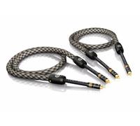 0,70m viablue NF-S6 Air Argenté Rca Cable Rca 0,7m (1Paar)