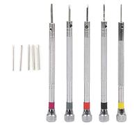 0.8-1.6mm ensemble de tournevis 5 pièces en acier allié tournevis de rechange fente Kit d'outils de réparation de précision pour montre lunettes PC réparation de téléphone