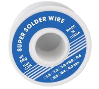 0.8mm 50g 1 tome etain a souder, etain, soudure etain, bobine d'étain à souder, noyau de flux en colophane, pour la réparation et le bricolage des composants électroniques à souder
