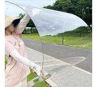 0.8x2m Plaques pour Toiture en Polycarbonate,1.2MM Feuille de Plastique Transparente Couverture,Porte D'entrée Auvents,Panneaux de Remplacement en pour Toits,Garage,Marquise,Serre