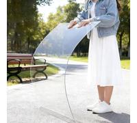 0.8x3m Plaque Polycarbonate pour Serre Jardin,1.2mm Feuilles de Toit Transparent,Feuille de Verre Acrylique,Couverture de Toit,Panneau Durable PC,pour Toits,Garage,Marquise,Serre et Enclos