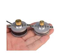 0.9 Degree 36mm Round Stepper electronic starter 2-Phase 4-Wire Stepping electronic starter Synchronous Pulley Wheel CZAOINCU(Model A)