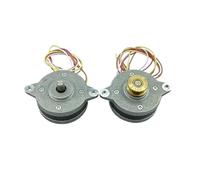 0.9 Degree 36mm Round Thin Stepper electronic starter 2-Phase 4-Wire Stepping electronic starter 5mm Shaft for 3D Printer CNC Robot IINKUEYK(Model A)