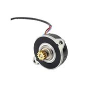 0.9 Degree 36MM Stepper electronic starter DC 12V 2-Phase 4-Wire Round Thin Stepping electronic starter 13 Teeth MXL Pulley Wheel DIY 3D Printer CNC Robot ICXLPMC