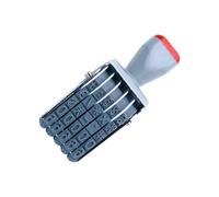 0-9 Numéros Tampon Roller Multifonctionnel Scrapbooking Rouleau Papier à Lettre Date Réglable Bureau Réglable Business Bureau Modifiable