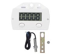 0-99999 Compteur Punch Digital Electronic Counter LCD Compteur de Maille avec Interrupteur à Induction Magnétique pour Machine de Poinçonnage Industrielle, Machines-Outils et Lignes de Montage