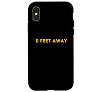 0 Feet Away - Funny Gay Cruising Gay Pride pour Homme Coque pour iPhone X/XS