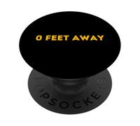0 Feet Away - Funny Gay Cruising Gay Pride pour Homme PopSockets PopGrip Adhésif