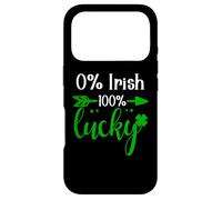 0% Irish 100% Lucky St Patricks Funny Kiss Me Im Irish Ish Coque pour iPhone 17 Pro