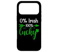 0% Irish 100% Lucky St Patricks Funny Kiss Me Im Irish Ish Coque pour iPhone 17 Pro Max