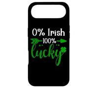 0% Irish 100% Lucky St Patricks Funny Kiss Me Im Irish Ish Coque pour iPhone Air