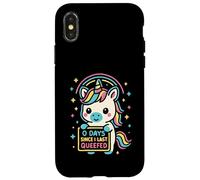 0 Jours Depuis la dernière Fois Que J'Ai Fait Une queefed, drôle, Queef, embarrassant, Adulte Coque pour iPhone X/XS