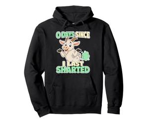 0 Jours Depuis la dernière Fois Que J'Ai partagé Funny Meme Airport Exchange Sweat à Capuche