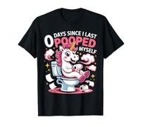 0 Jours Depuis la dernière Fois Que Je me suis Fait Caca Meme T-Shirt