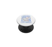 0 Jours Depuis Mon dernier Partage de Raccoon Funny Meme PopSockets PopGrip Adhésif