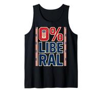 0% libéral - Énoncé zéro pour Cent Énoncé Conservateur électeur Débardeur