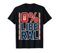 0% libéral - Énoncé zéro pour Cent Énoncé Conservateur électeur T-Shirt