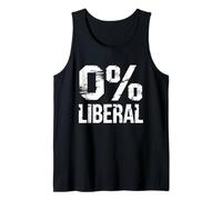0 Libéral Tshirt Américain USA Anti-Libéral Républicain Débardeur