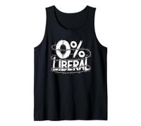 0 Libéral Tshirt Américain USA Anti-Libéral Républicain Débardeur
