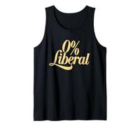 0 Libéral Tshirt Américain USA Anti-Libéral Républicain Débardeur