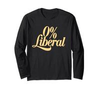0 Libéral Tshirt Américain USA Anti-Libéral Républicain Manche Longue