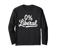 0 Libéral Tshirt Américain USA Anti-Libéral Républicain Manche Longue