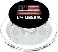 0 Libéral Tshirt Américain USA Anti-Libéral Républicain PopSockets PopGrip pour MagSafe