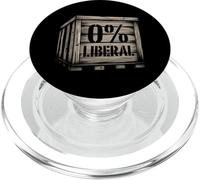 0 Libéral Tshirt Américain USA Anti-Libéral Républicain PopSockets PopGrip pour MagSafe