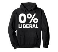 0 Libéral Tshirt Américain USA Anti-Libéral Républicain Sweat à Capuche