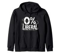 0 Libéral Tshirt Américain USA Anti-Libéral Républicain Sweat à Capuche