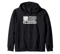 0% libéral zéro pour Cent libéral Anti-libéral 0% libéral Sweat à Capuche