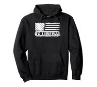 0% libéral zéro pour Cent libéral Anti-libéral 0% libéral Sweat à Capuche