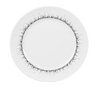 Table Passion Assiette à dessert Boréalis en porcelaine 22 cm gris – Lot de 6