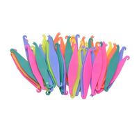 0 Morceaux De Caoutchouc De Traction, Suppléments Dentaires, Matériaux Orthodontiques, Crochets en Plastique, Outils D'Élimination De La Corde Élastiques