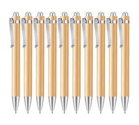 0 Morceaux De Stylo À Bille, Appuyez Sur Le Stylo, L'Étude Et Les Fournitures De Bureau, Le Stylo À Bille En Bambou, Les Outils D'Écriture