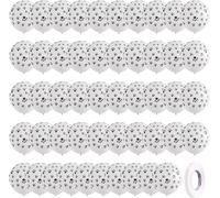 0 Pièces Paws Dog-Balloons Imprintion,1 Morceau De Bande Blanche,Ensemble De Ballons De Latex,Sujet De Chien Doux - Décoration De La Terre,Décoration De L'événement De Fête