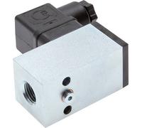 0.Pressostat acier 3 à 2bar SPDT à bride et g1/4'' 250VAC Connecteur DIN-A