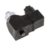 0.Pressostat acier SPDT 3 à 2bar G1/4'' 250VAC Connecteur DIN-A