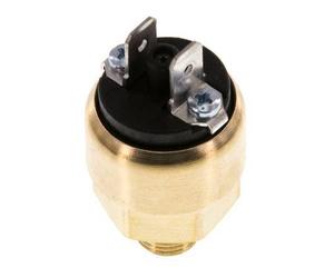 0.Pressostat en laiton 3 à 2bar NC Connecteur plat G1/8'' 42VAC/DC