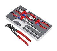 00 20 01 V15 Kit : pinces dans un plateau en mousse KNIPEX