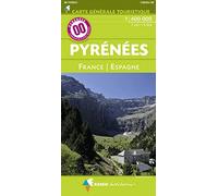 00 Pyrénées France/Espagne 1/400 000