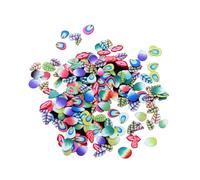 000 Pièces 3 Styles 3d Nail Art Fruits Tranches Polymère Argile Bricolage Tranche Décoration Sourire Nail Art Décor Frult/Plume Fournitures