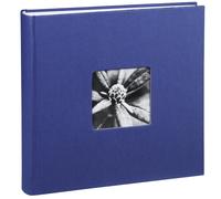 [00001899] HAMA Album photo Jumbo "Fine Art", 30x30 cm, 100 pages blanches, bleu